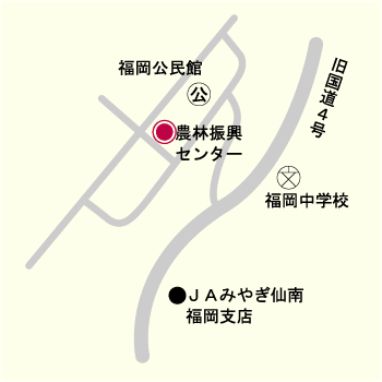 農林振興センターの地図