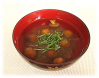 なめこと大葉のみぞれ汁